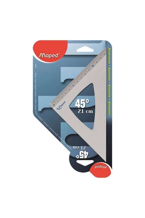 MAPED 120421 21/45 ALÜMİNYUM GÖNYE 45°