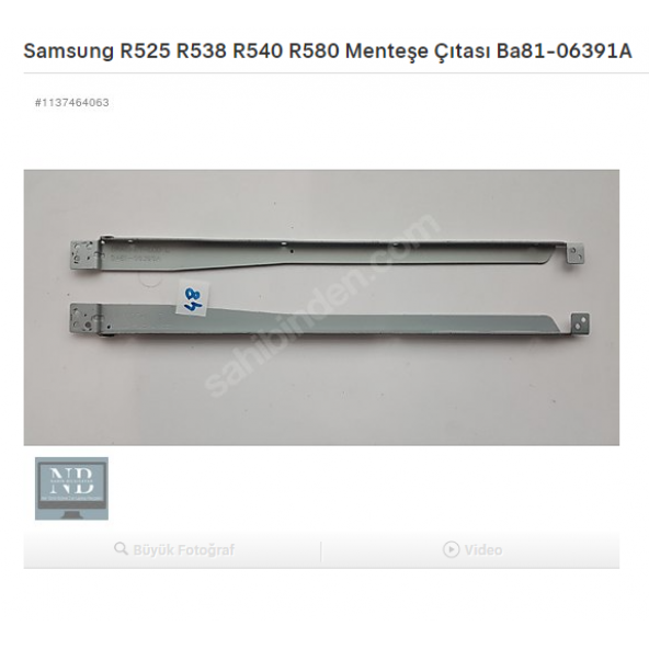 Samsung R525 R538 R540 R580 Menteşe Çıtası Ba81-06391A