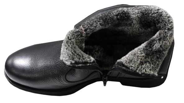 Kale 304 Hakiki Deri (40-46) Anatomik Günlük Erkek Ayakkabı Bot - Resim 3