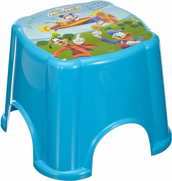 Mickey Mouse Tabure Açık Mavi