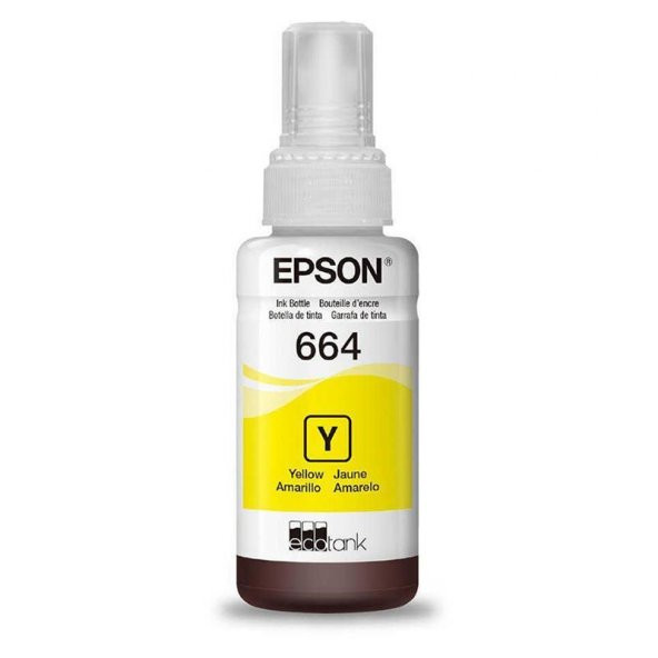 Epson Mürekkep Orj. T664 Yellow 70ml ürün görseli 1