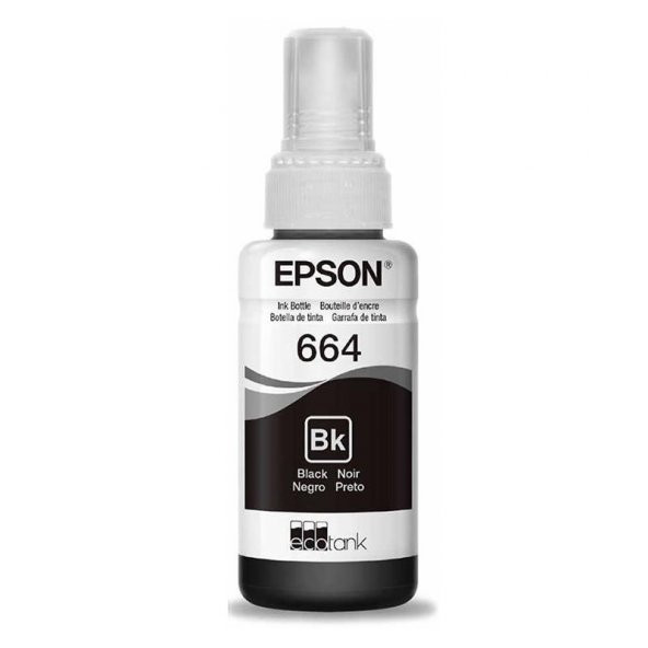 Epson Mürekkep Orj. T664 Black 70ml - 1