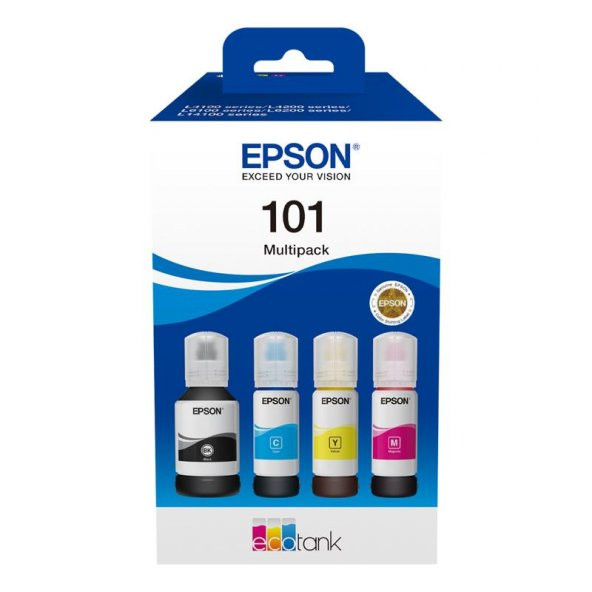 Epson T03V6 Mürekkep Orj. T101 4 Lü Multipack Set - 2