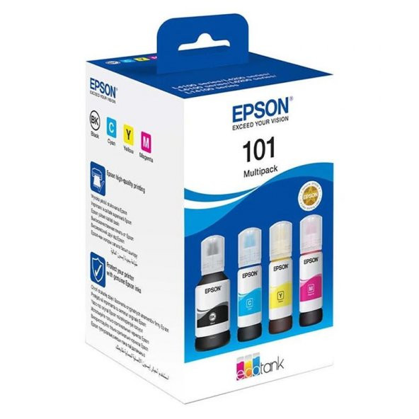 Epson T03V6 Mürekkep Orj. T101 4 Lü Multipack Set - 3