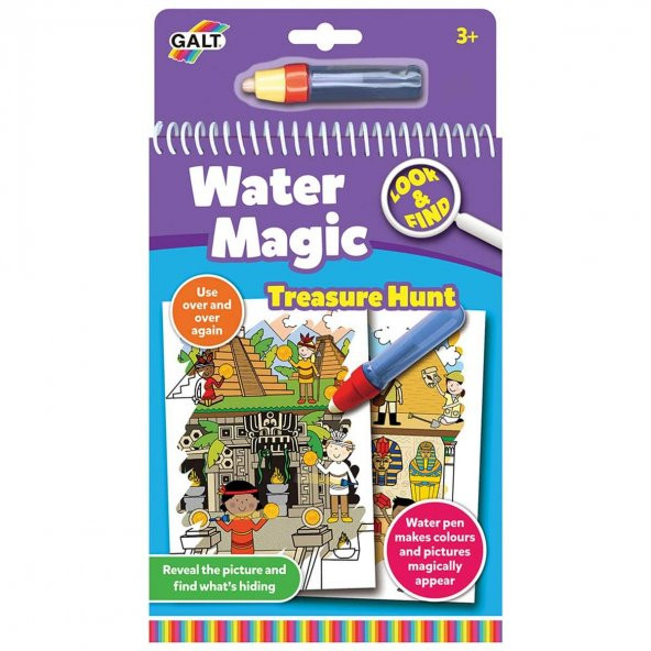 Galt Toys Water Magic Sihirli Kitap Treasure Hunt 3 Yaş+