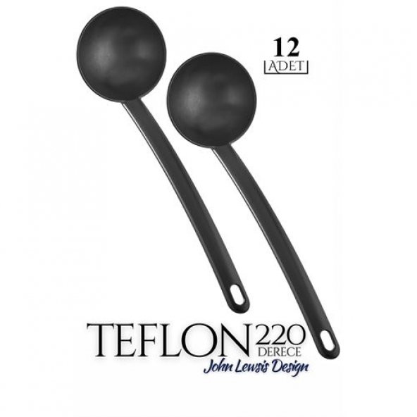 TransForMacion 8+4 ADET ADET Teflon Servis Kepçesi  J.Lewis Design