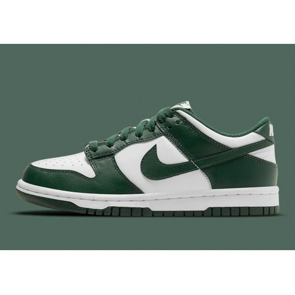 Nike Dunk Low Michigan State Green DD1391-101 Unisex Günlük Spor Ayakkabı - 2