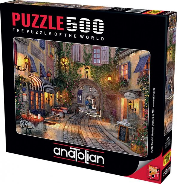Anatolian Fransız Sokağı 500 Parça Puzzle