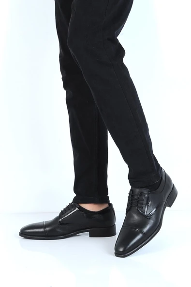 Berenni m M 387 Erkek Deri Ayakkabı - Resim 4