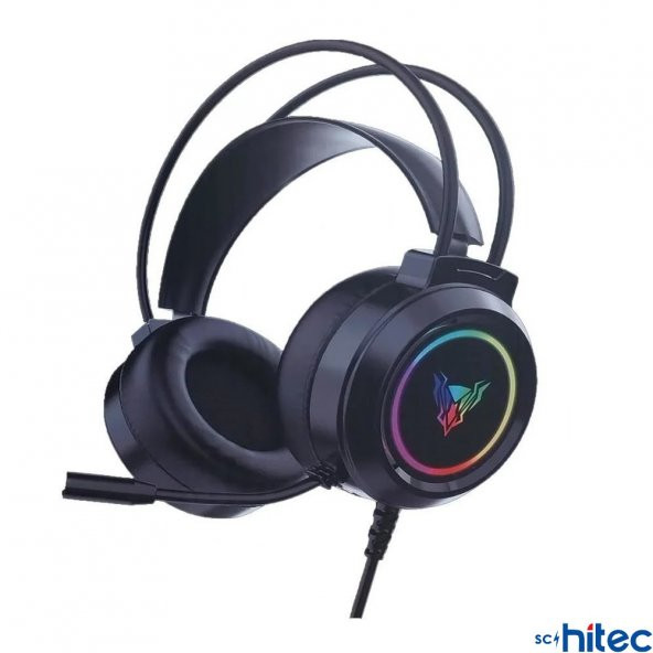 ScHitec V1 Pro Max Profesyonel Headset Pro 7.1 UsbA Girişli Rgb Gaming Oyuncu Kulaklığı - 5