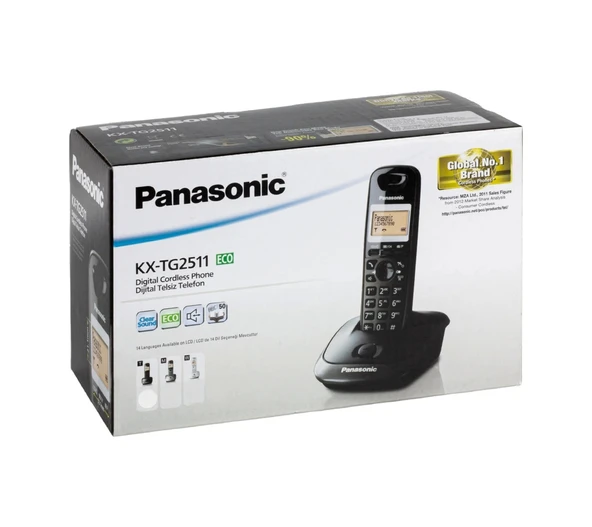 Panasonic KX-TG2511 Dect - Siyah - 3