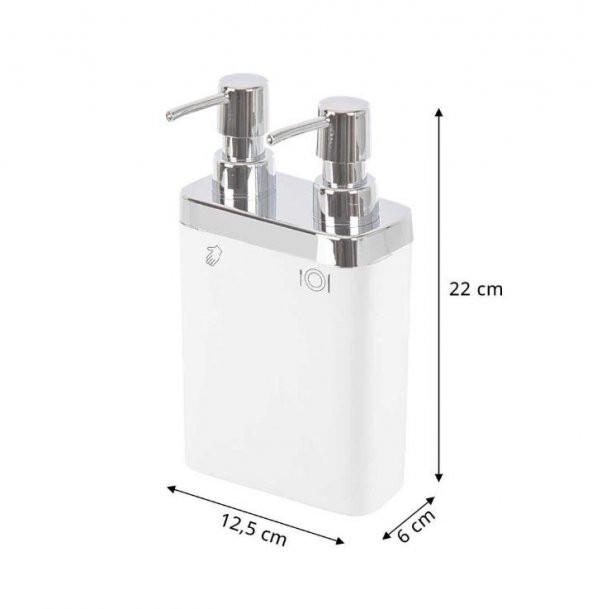 Primanova 2Li Sıvı Sabunluk Viva Beyaz - 2