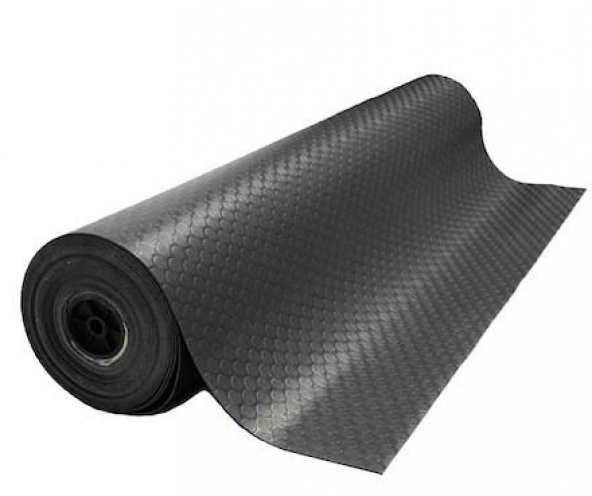 Pvc Yer Döşemesi Taban Muşambası Döşeme SİYAH 200CM X 150CM - 4