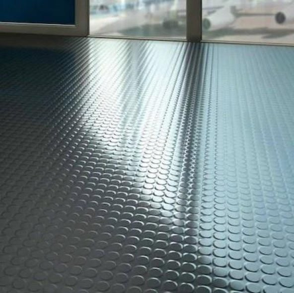 Pvc Yer Döşemesi Taban Muşambası Döşeme SİYAH 200CM X 150CM - 5