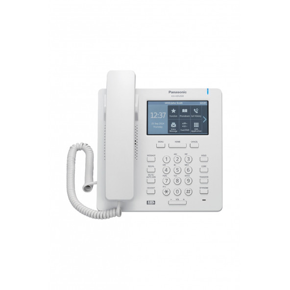 Panasonic KX-HDV330 Beyaz IP SIP Masaüstü Telefon (IP Santrallerde Kullanılır)