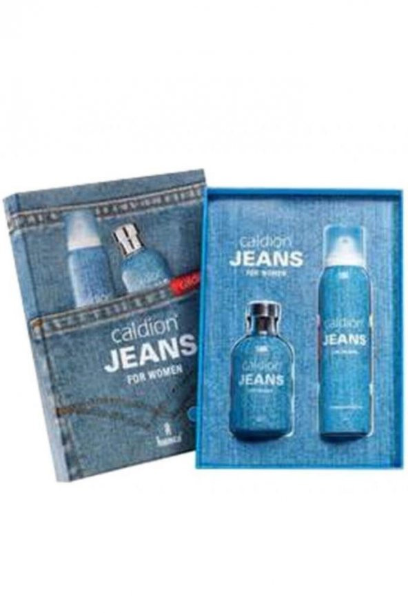 Caldion Jeans Kadın Parfüm 100 ml Edt+ 150ml deo Set
