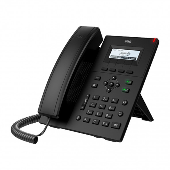 Karel Ip212p Masaüstü Ip Telefon Poe Destekli (Ip Santrallerde Çalışır)