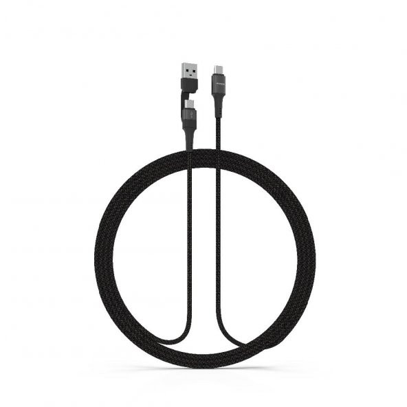 Syrox C143 60W 2 in 1  To Type-C Hasir Ultra Hızlı Şarj & Data Kablosu - 3