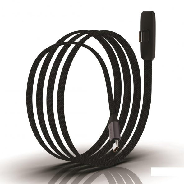 Syrox C131TT 60W Type-C To Type-C 90 Derecelik Hasir Ultra Hızlı Şarj & Data Kablosu - 2