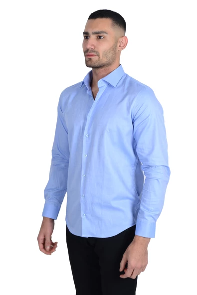 Cengiz İnler Oxford Slimfit Erkek Gömlek - 11