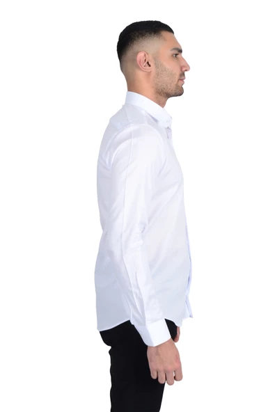Cengiz İnler Oxford Slimfit Erkek Gömlek - 3