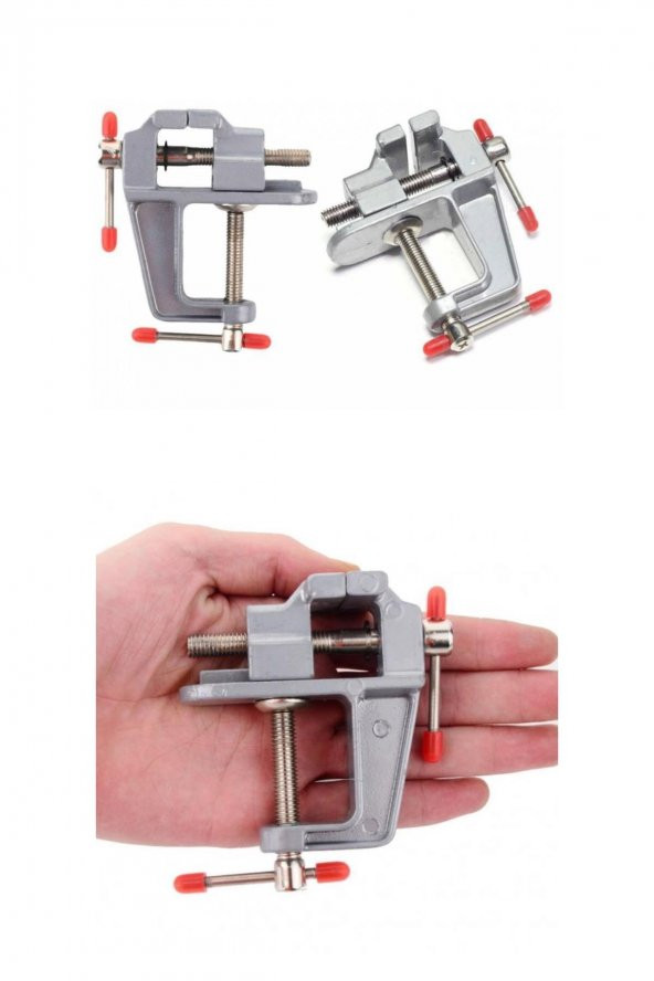 Zhltools Mini Masa Tezgah Hobi Mengenesi Sabitleme Sıkıştırma Aparatı 30Mm - 4