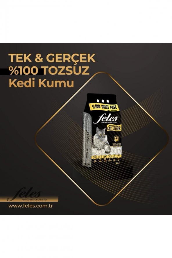 Kedi Kumu 100 Tozsuz 10 Lt - 3