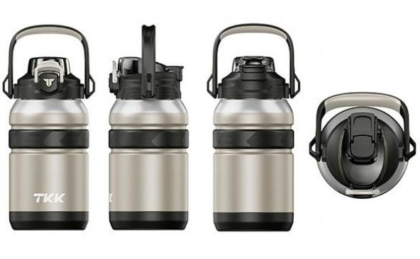 TKK Çelik Termos 1000Ml Bej - 10