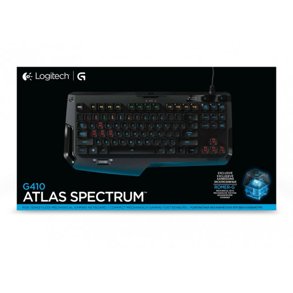 Logitech G410 Atlas Spectrum Gaming Klavye QWERTY (Russian/UK) - 920-007752 - Resim 3