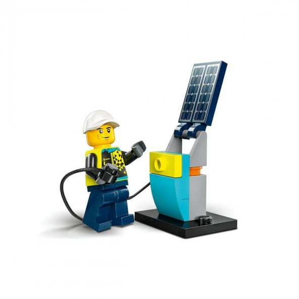 60383 Lego City - Elektrikli Spor Araba 95 parça +5 yaş - 4