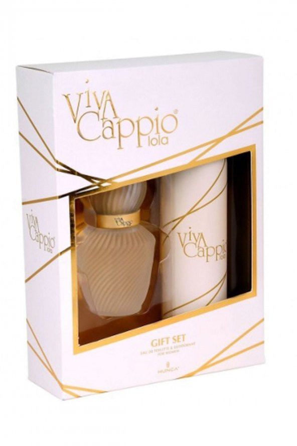Viva Cappio Lola Kadın Parfüm EDT 60 ML + Deodorant 150 ML