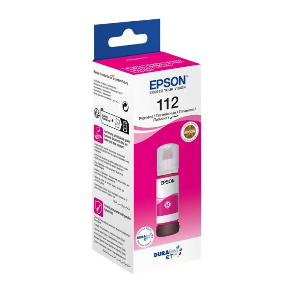 Epson Mürekkep Orj. T112 Magenta 70ml - 2