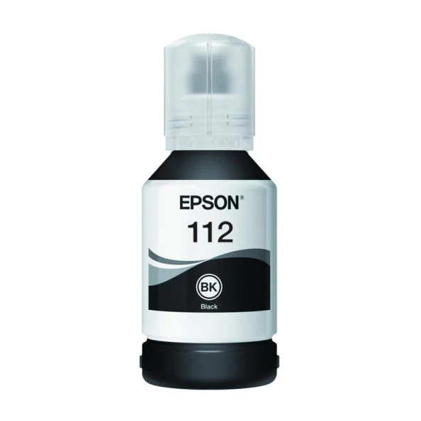 Epson Mürekkep Orj. T112 Black 127ml ürün görseli