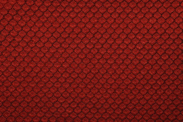 BÜYÜK PETEK MODEL KIRMIZI  RENK TEK KANAT Hazır dikilmiş Pileli Fon Perde 75*260 cm - Resim 3