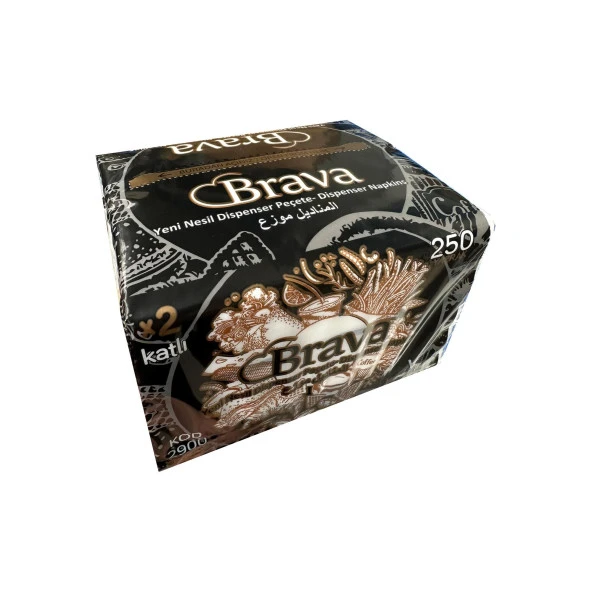 Koçal Masaüstü Tek Çek Çek Kağıt Dispenser Peçete - 2 Kat - 250 Adetlik 10 Paket - 2