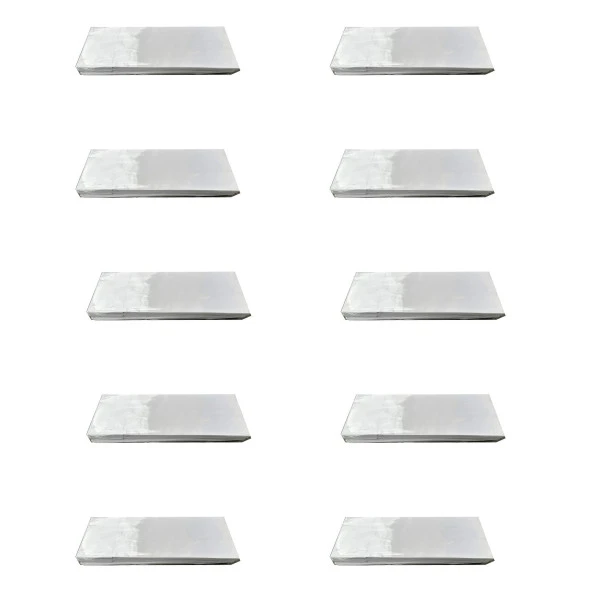 Laminelli Kraft Beyaz Kese Kağıdı - Küçük Boy - 10 x 30 Cm. - 20 Adetlik 10 Paket ürün görseli 1