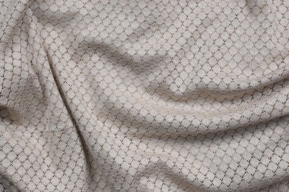 BÜYÜK PETEK MODEL VİZON RENK TEK KANAT Hazır dikilmiş Pileli Fon Perde 75*260 cm - Resim 8