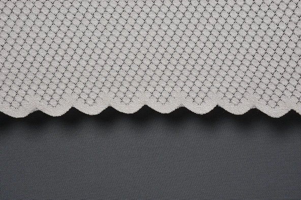 BÜYÜK PETEK MODEL VİZON RENK TEK KANAT Hazır dikilmiş Pileli Fon Perde 75*260 cm - Resim 2