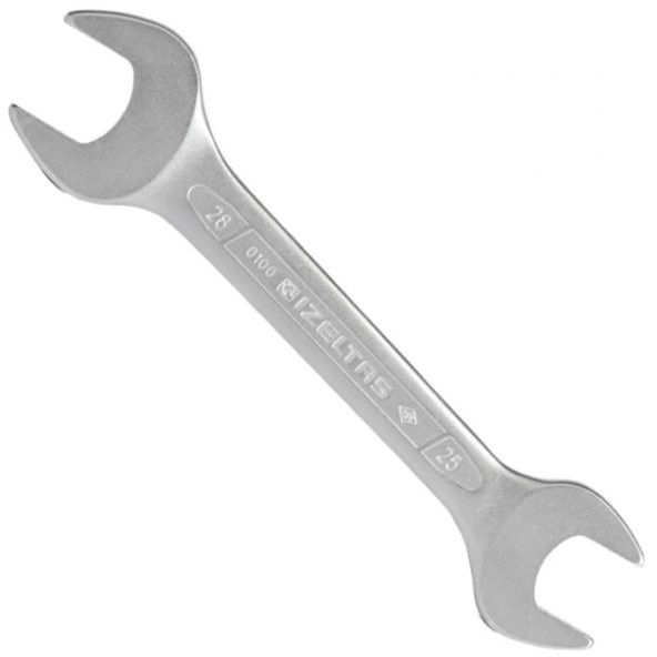 İzeltaş 0100011213 İki Ağız Anahtar Kısa 12x13 mm