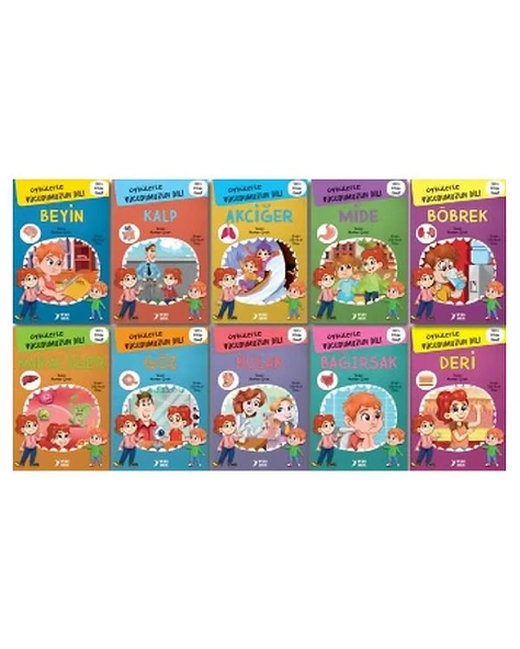 3. ve 4. Sınıf Öykülerle Vücudumuzun Dili Seti 10 Kitap - 2