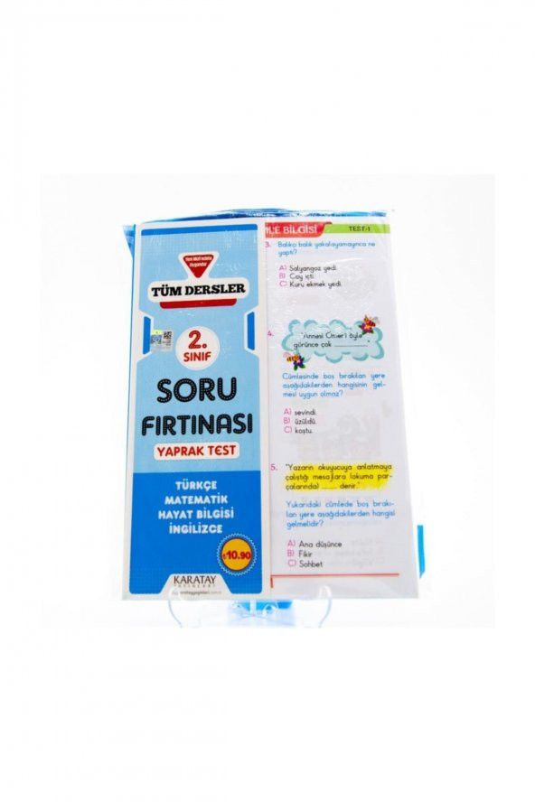 1. SINIF TÜM DERSLER SORU FIRTINASI YAPRAK TEST - 3
