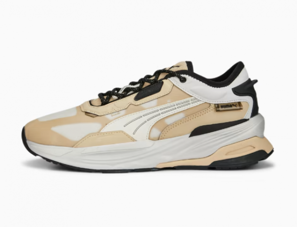 PUMA EXTENT NİTRO CONCRETE JUNGLE KREM SPOR AYAKABI 39019101 B-47 - Resim 2