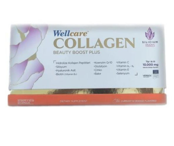 WELLCARE COLLAGEN BEAUTY BOOST PLUS 30 SHOT