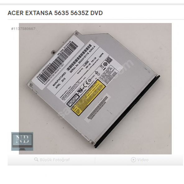 ACER EXTANSA 5635 5635Z DVD