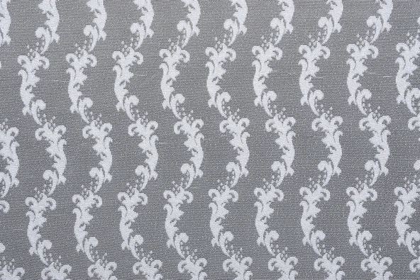 KDK 1045 DESEN KIRIK BEYAZ RENK TEK KANAT Hazır Dikilmiş Pileli Fon Perde 300*260 Cm - Resim 4