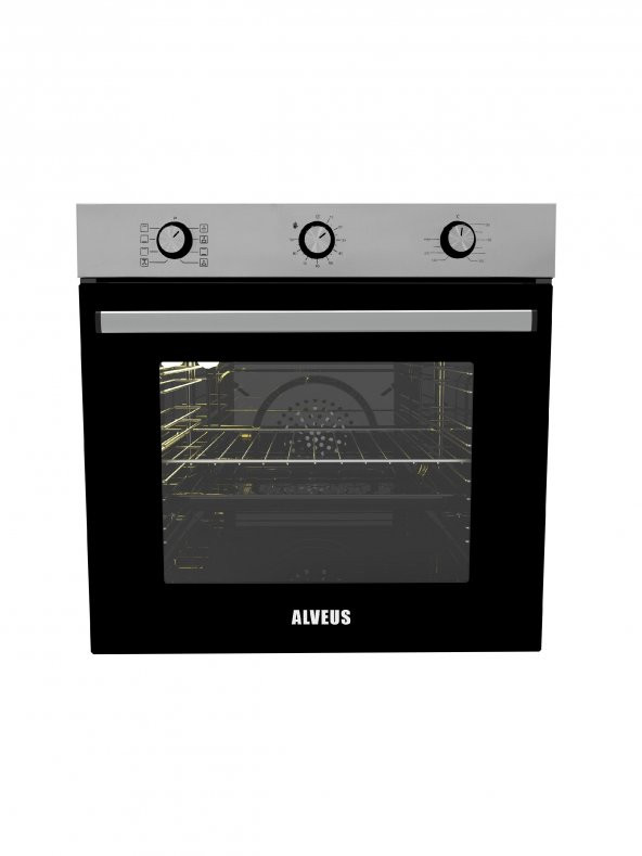 ALVEUS MFA 615 INOX  (TURBO+SOĞUTMA FAN) ANKASTRE FIRIN