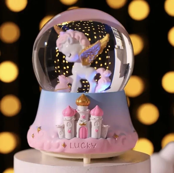 Ünicorn Büyük Boy Kar Küresi Model 3 - 3