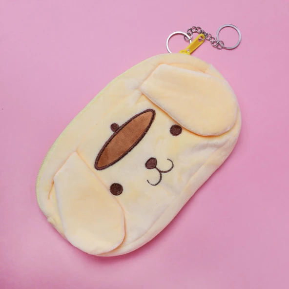 Pompompurin Tasarımlı Peluş  Kalemlik Büyük Boy