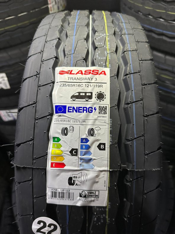 Lassa 235/65R16C 121/119R Transway 3 (B-C-69) Lassa Lastik - 1