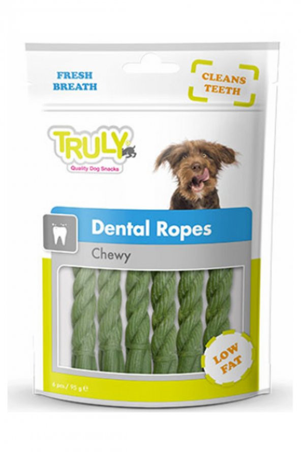 Yumuşak Köpek Ödülü Dental Ropes 95 Gr